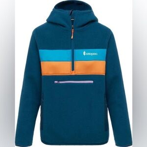 Cotopaxi Teca Fleece Hooded Half-Zip Jacket, Women's Medium 🌲🥾🌞